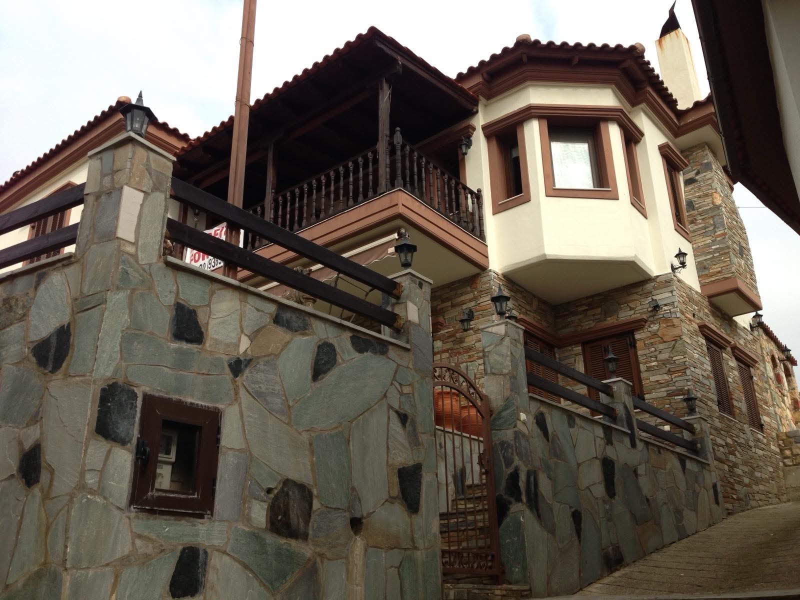 Stone residence exterior